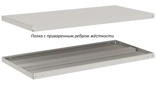 Стеллаж металлический Титан МС-750 2500x700x400/3